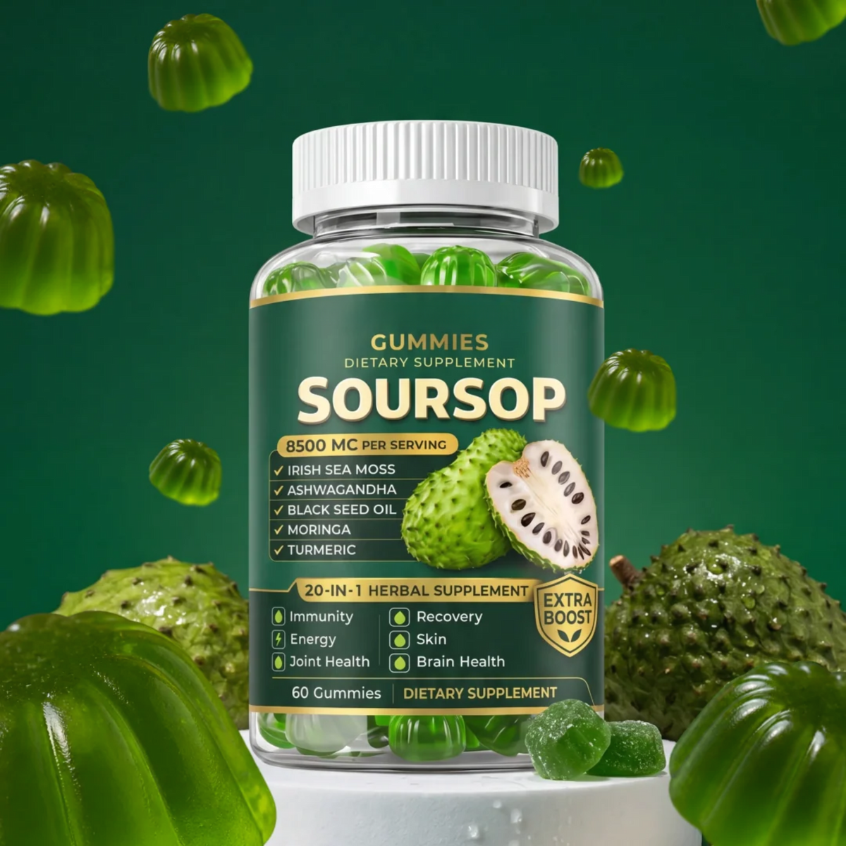 20 IN 1 Soursop Gummies