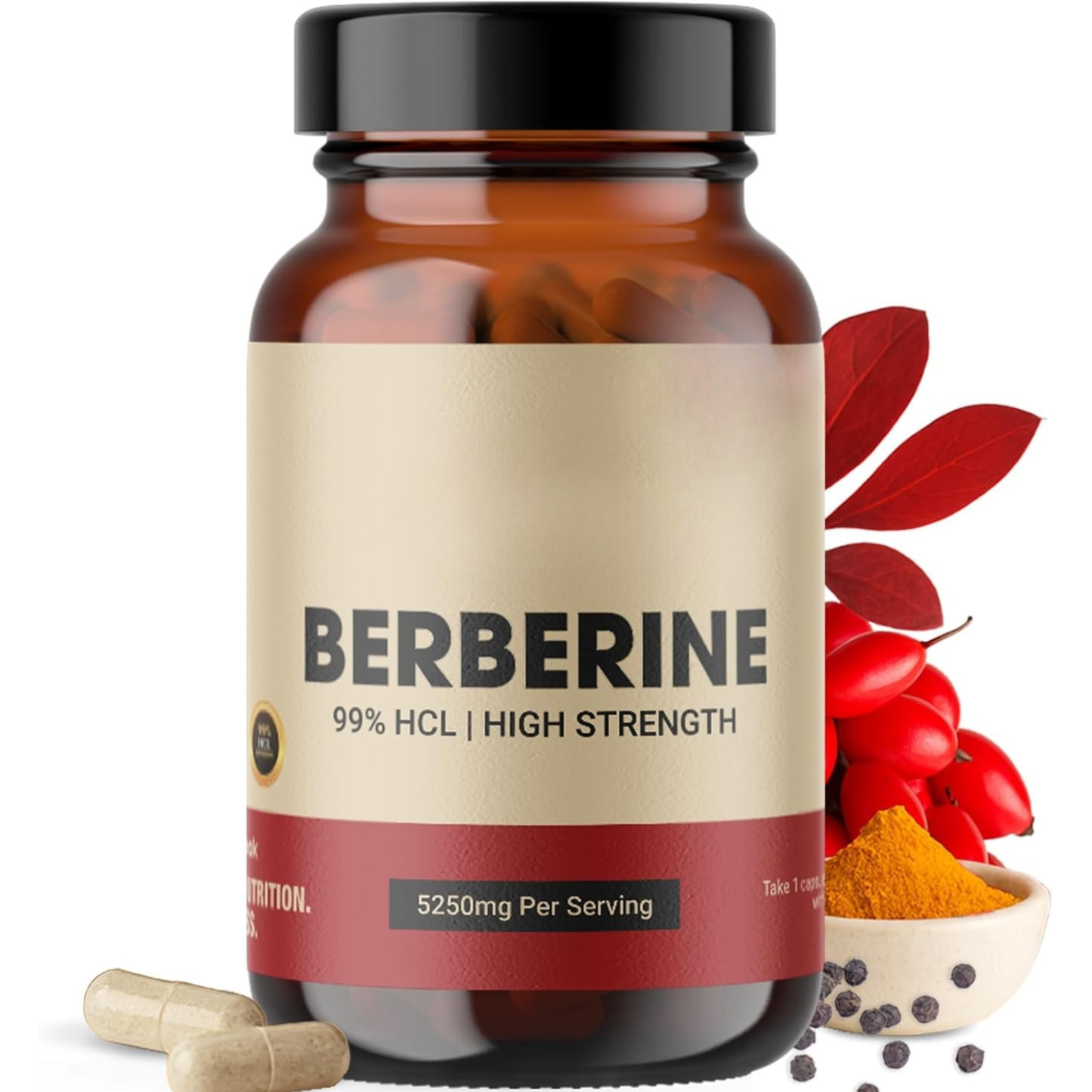 Berberine High Strength 99% HCL