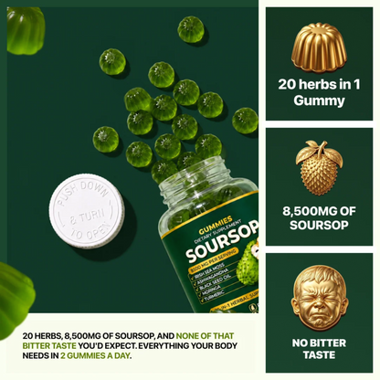 20 IN 1 Soursop Gummies