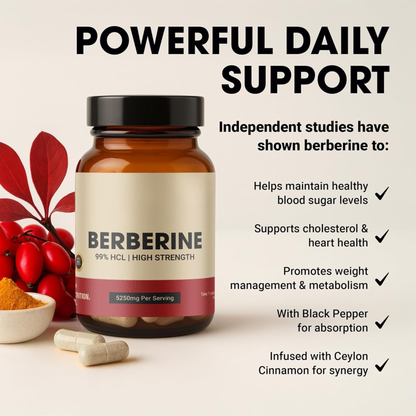 Berberine High Strength 99% HCL