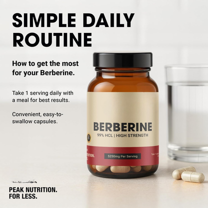 Berberine High Strength 99% HCL