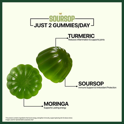 20 IN 1 Soursop Gummies