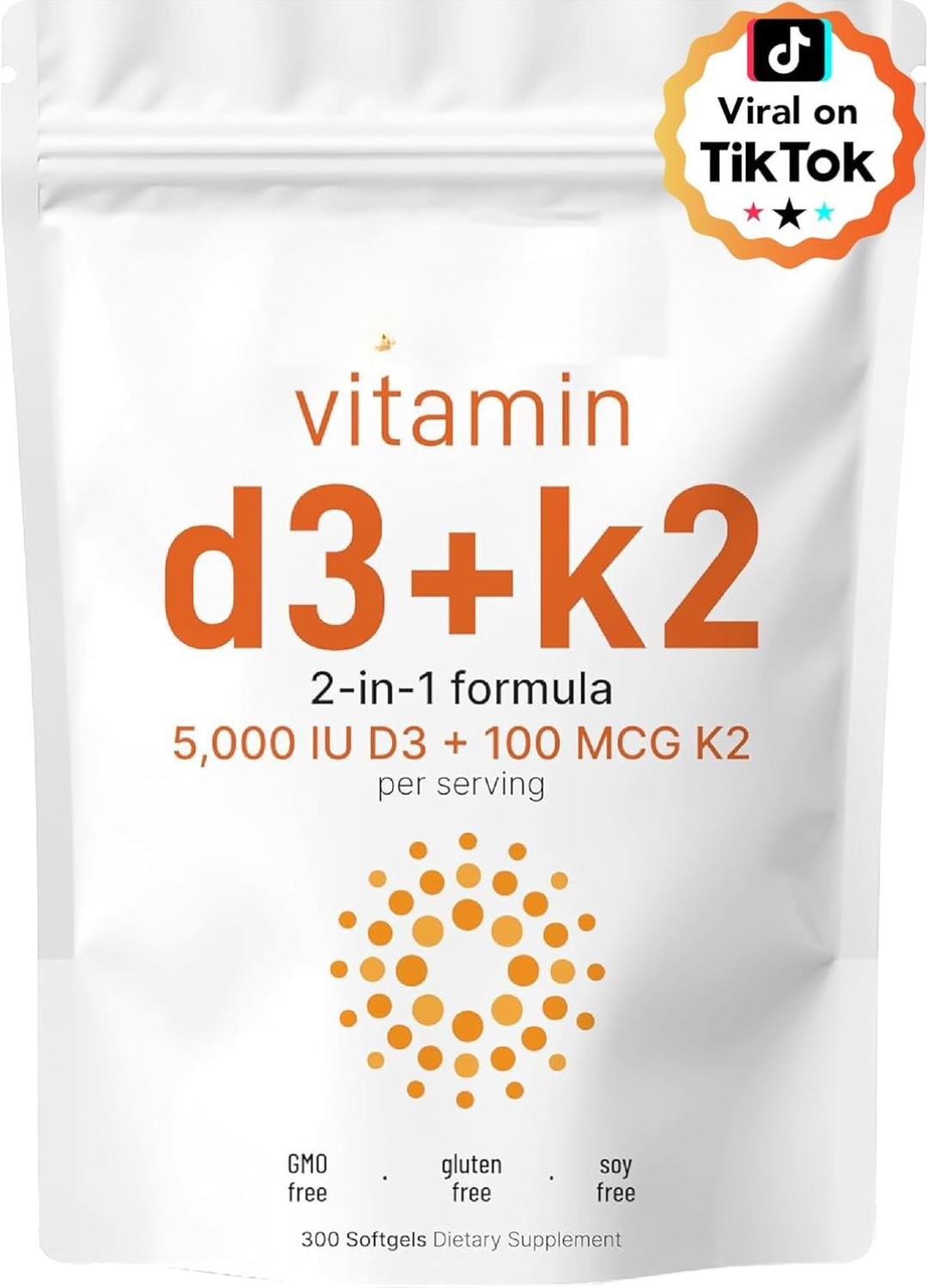 Vitamina D3 5.000 UI + K2 MK-7 100 mcg
