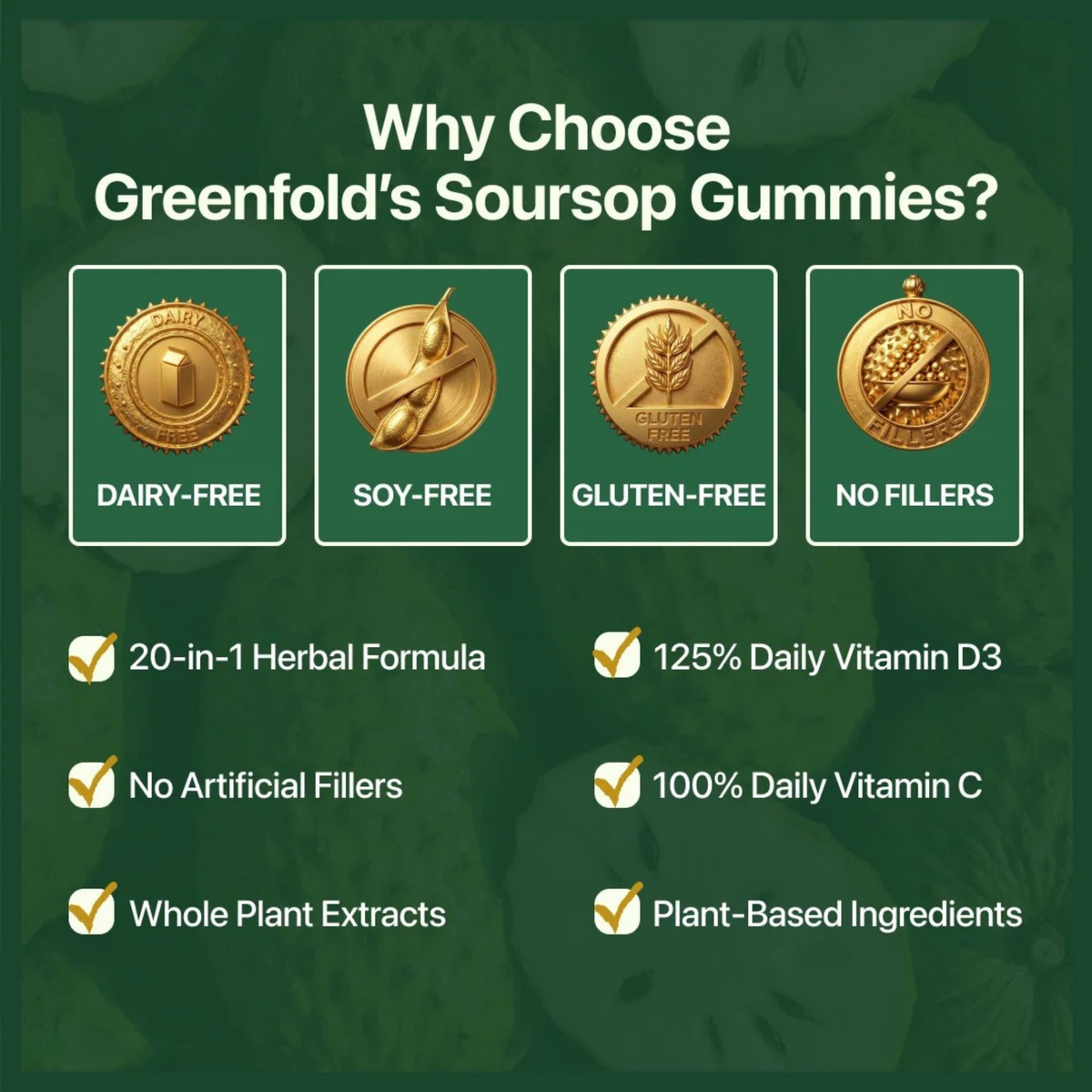 20 IN 1 Soursop Gummies