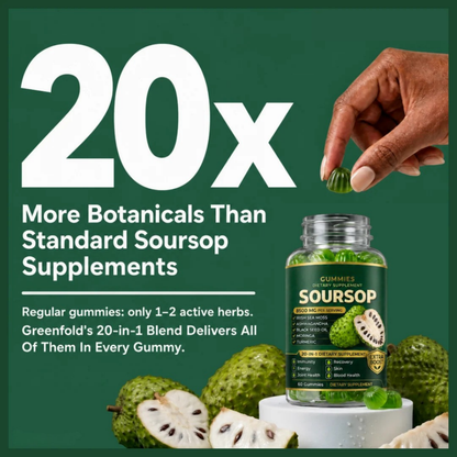 20 IN 1 Soursop Gummies