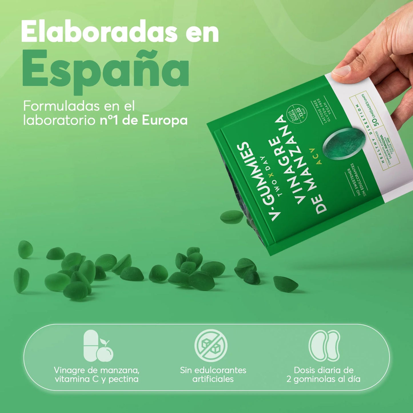 V-Gummies Vinagre de Manzana