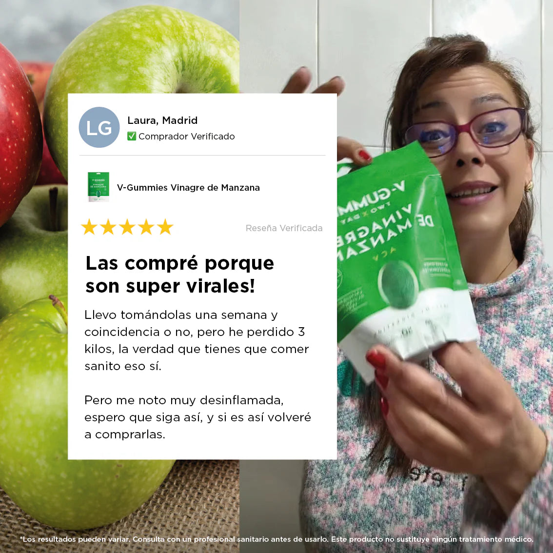 V-Gummies Vinagre de Manzana